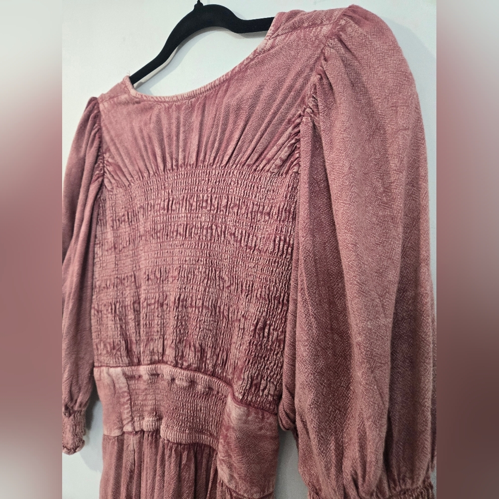 Free People Flowy Button Up Maxi Dress. Brand New With Tags - Picture 6 of 8